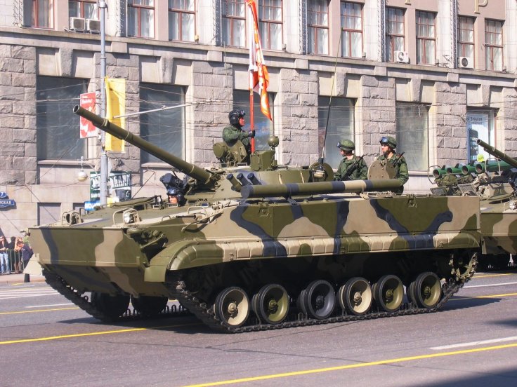 BMP-3 en Moscú